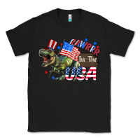 Black Rawrrr in the USA 4th of july Classic Tee - CowGirlArtShop
