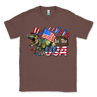 Chestnut Rawrrr in the USA 4th of july Classic Tee - CowGirlArtShop
