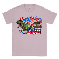 Lilac Rawrrr in the USA 4th of july Classic Tee - CowGirlArtShop