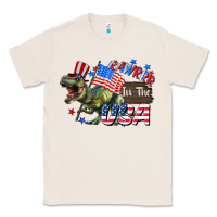 Natural Rawrrr in the USA 4th of july Classic Tee - CowGirlArtShop