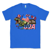 True Royal Rawrrr in the USA 4th of july Classic Tee - CowGirlArtShop