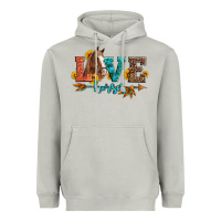 Moon Dust love horses  leather turquoise leopard Heavyweight Hoodie - Artiststas