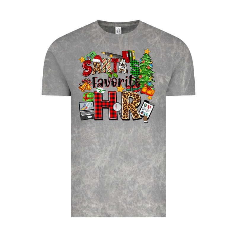 Santa's Favorite Hr Vintage Tee by Zillion Design Studio | Teevron