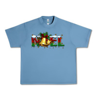 Pebble Blue noel Christmas bells Urban Heavy Tee - BarkalooDesign