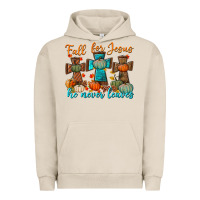 Pigment French Oak fall for jesus he never leaves Urban Hoodie - BundleAndBundleShop