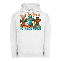 Fall For Jesus He Never Leaves Urban Hoodie | Teevron