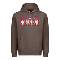 Coffee christmas gnomies Premium Hoodie - MaliasSmallBusiness