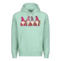 Seafoam christmas gnomies Premium Hoodie - MaliasSmallBusiness