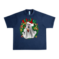 Navy ghost dead inside but it’s christmas boojee Urban Heavy Tee - Zillion Design Studio