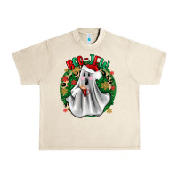 Sandshell ghost dead inside but it’s christmas boojee Urban Heavy Tee - Zillion Design Studio
