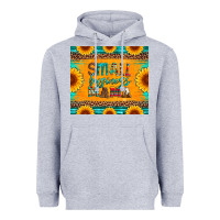 Heather Grey small business mama leopard turquoise aztec serape cowhide sunflowers Heavyweight Hoodie - Artiststas