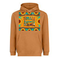 Meerkat small business mama leopard turquoise aztec serape cowhide sunflowers Heavyweight Hoodie - Artiststas