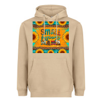 Mushroom small business mama leopard turquoise aztec serape cowhide sunflowers Heavyweight Hoodie - Artiststas