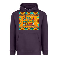 Plum small business mama leopard turquoise aztec serape cowhide sunflowers Heavyweight Hoodie - Artiststas