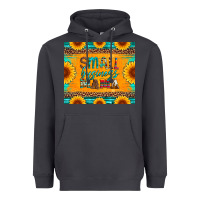 Smoke small business mama leopard turquoise aztec serape cowhide sunflowers Heavyweight Hoodie - Artiststas