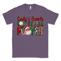 Lavender afro santa's favorite volleyball player for christ Classic Tee - FaDigitalArtStudio