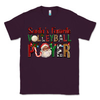 Plum afro santa's favorite volleyball player for christ Classic Tee - FaDigitalArtStudio