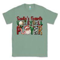 Sage afro santa's favorite volleyball player for christ Classic Tee - FaDigitalArtStudio