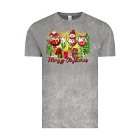 Cloud Rock merry christmas wine glasses Vintage Tee - Zillion Design Studio