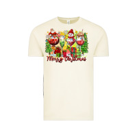 Vintage Arctic merry christmas wine glasses Vintage Tee - Zillion Design Studio