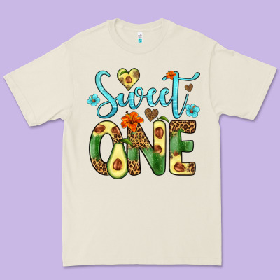 Sweet One Avocado Premium Tee Designed By Artiststas