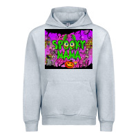 Heather Grey spooky mama tumbler Urban Hoodie - BundleAndBundleShop