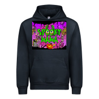 Navy spooky mama tumbler Urban Hoodie - BundleAndBundleShop