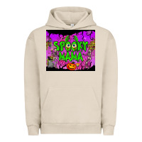 Pigment French Oak spooky mama tumbler Urban Hoodie - BundleAndBundleShop