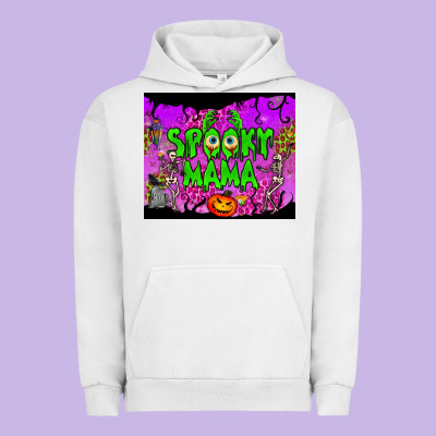 Spooky Mama Tumbler Urban Hoodie Designed By Bundleandbundleshop