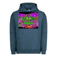 Pigment Midnight Navy spooky mama tumbler Urban Hoodie - BundleAndBundleShop