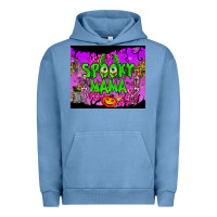 Pigment Pebble Blue spooky mama tumbler Urban Hoodie - BundleAndBundleShop
