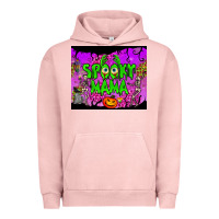 Pigment Salmon spooky mama tumbler Urban Hoodie - BundleAndBundleShop