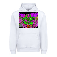 White spooky mama tumbler Urban Hoodie - BundleAndBundleShop