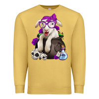 Antique Gold funny halloween lamb Premium Sweatshirt - Jasminsmagicworld