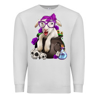 Dove Grey funny halloween lamb Premium Sweatshirt - Jasminsmagicworld