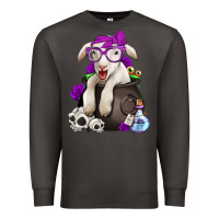 Smoke funny halloween lamb Premium Sweatshirt - Jasminsmagicworld