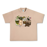 Burro coffee cups army Urban Heavy Tee - texasbilliewilder