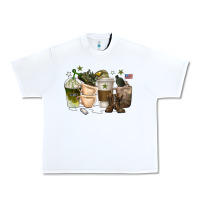 White coffee cups army Urban Heavy Tee - texasbilliewilder