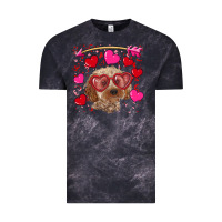 Cloud Black Valentine's day cockapoo Vintage Tee - RanaPortraitStore