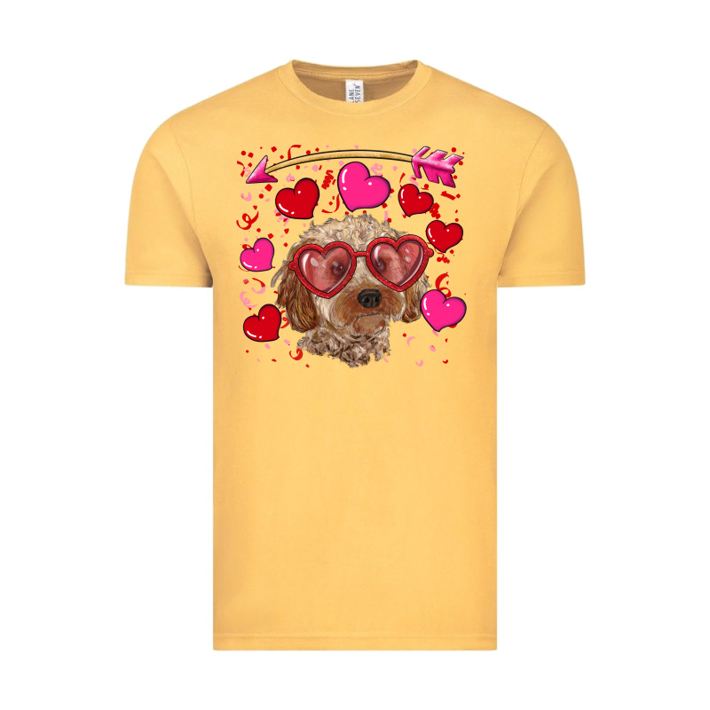Valentine's Day Cockapoo Vintage Tee by RanaPortraitStore | Teevron