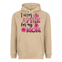 Mushroom i wear pink for my mom sunlower and pumpkin Heavyweight Hoodie - AdoDesignShop