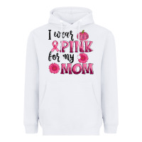 White i wear pink for my mom sunlower and pumpkin Heavyweight Hoodie - AdoDesignShop