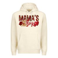 Sandshell mamas boy with leopard Premium Hoodie - NancyCooperArtShop
