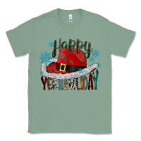 Sage happy yeehawliday Classic Tee - CowhideDigitalArt