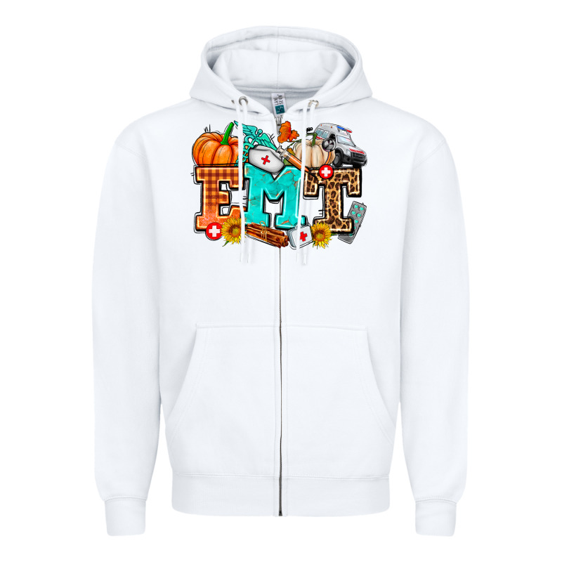 Emt With Fall Zipper Hoodie by AdoDesignShop | Teevron