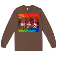 Chestnut valentines day gnome Long Sleeve Tee - AdoDesignShop