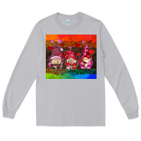 Moon Dust valentines day gnome Long Sleeve Tee - AdoDesignShop