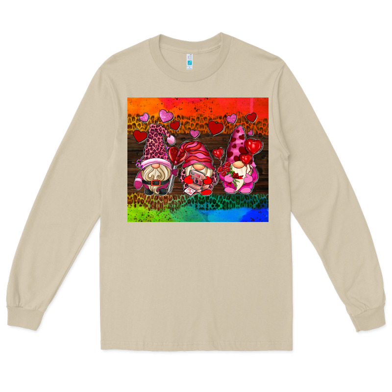 Valentines Day Gnome Long Sleeve Tee by AdoDesignShop | Teevron