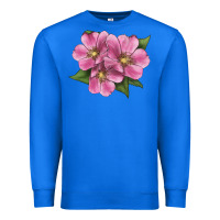True Royal Wild Prairie Rose Illustrations Premium Sweatshirt - LillyAllenDesigns