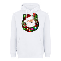 White horseshoe santa Heavyweight Hoodie - AdoDesignShop